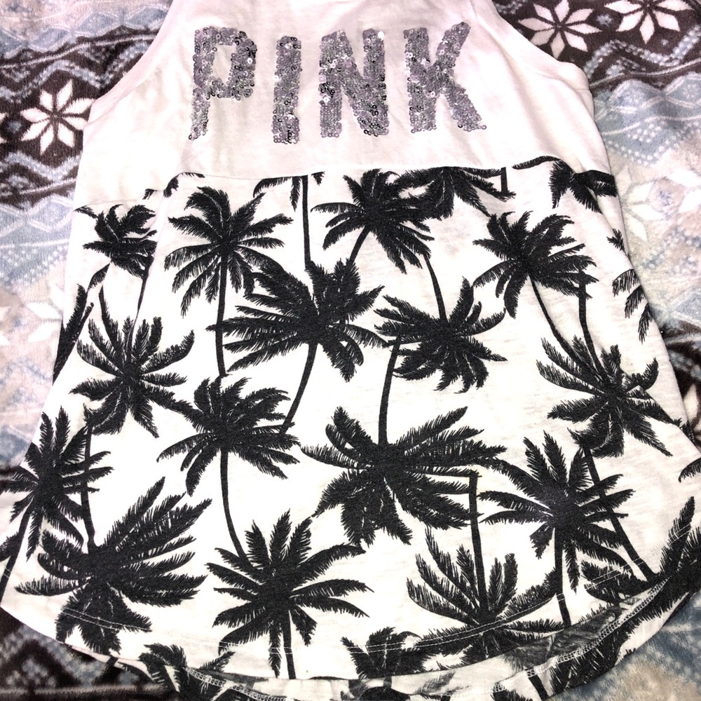 Pink tank top
